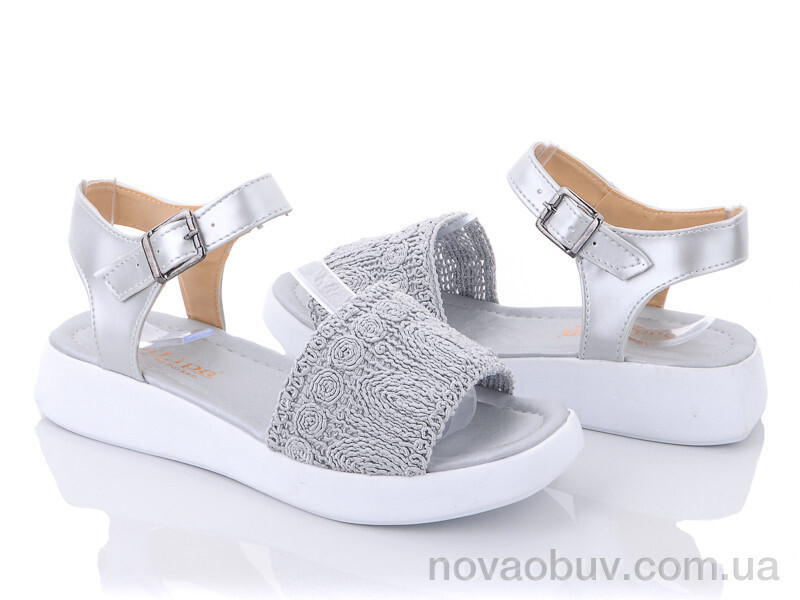 Босоніжки Violeta 15002 silver