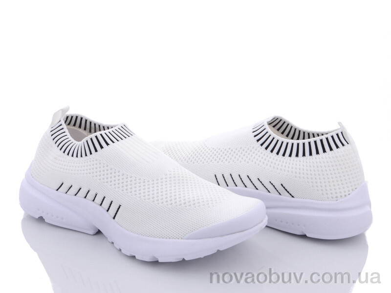 Кроссовки Violeta 24-109 white-black