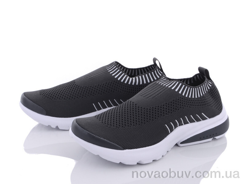 Кроссовки Violeta 24-109 d.grey-white