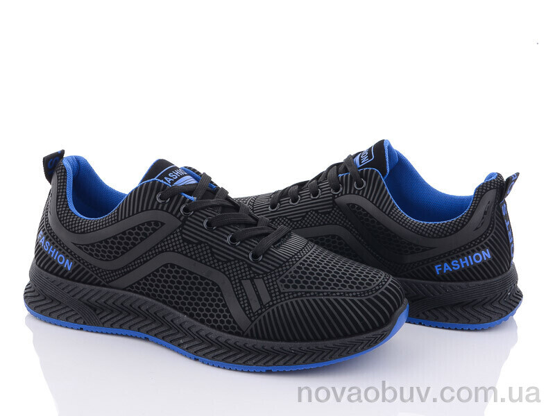 Кросівки Violeta 197-142 black-blue