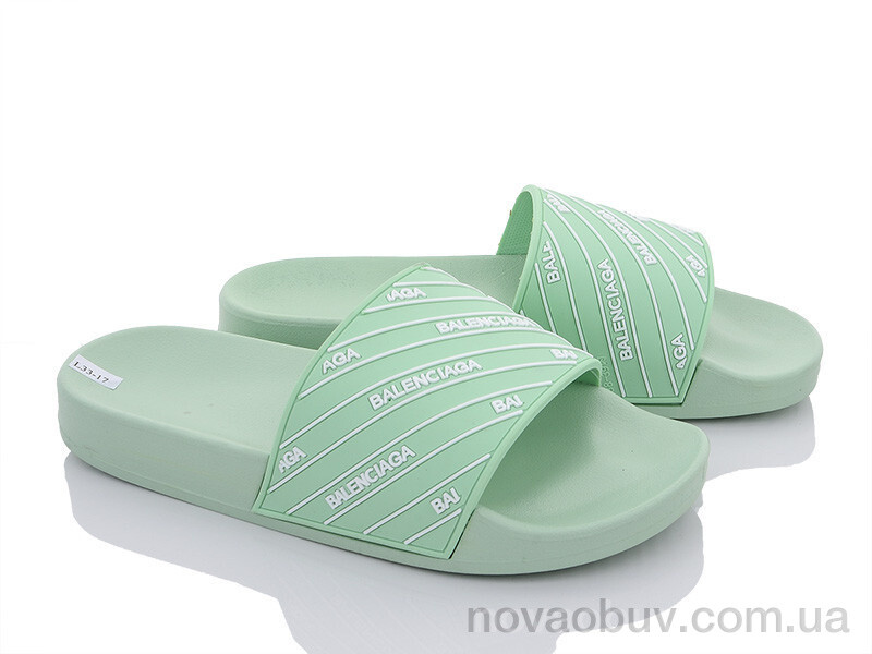 Шльопанці Violeta Q115-L33-17 L green