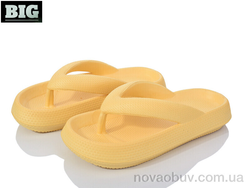 Шльопанці BIG 3612-1619 yellow