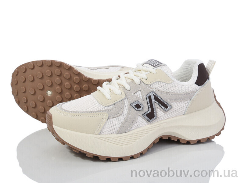 Кросівки Violeta HD46(136-34) white-khaki