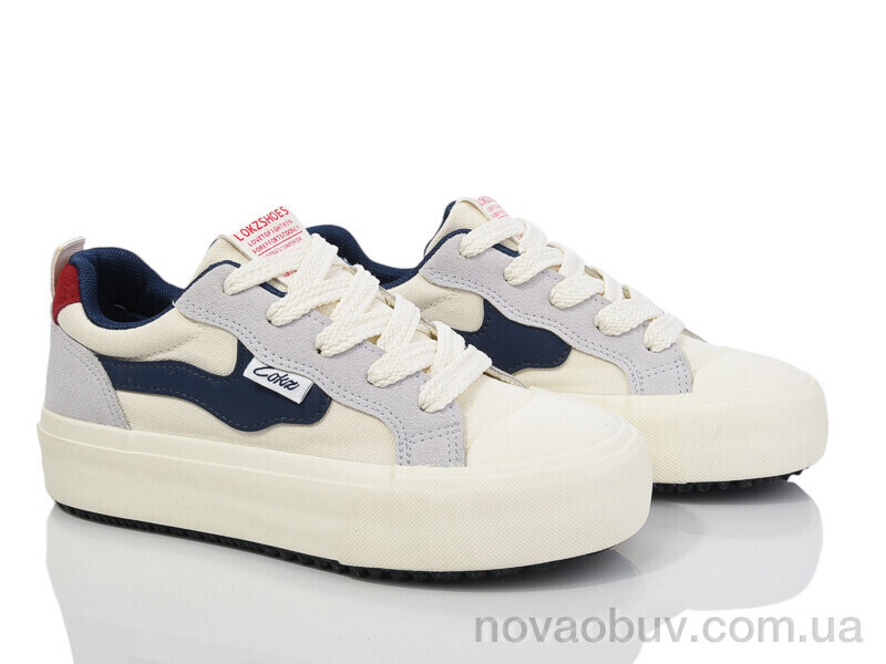 Кеди Violeta 170-29 white-grey