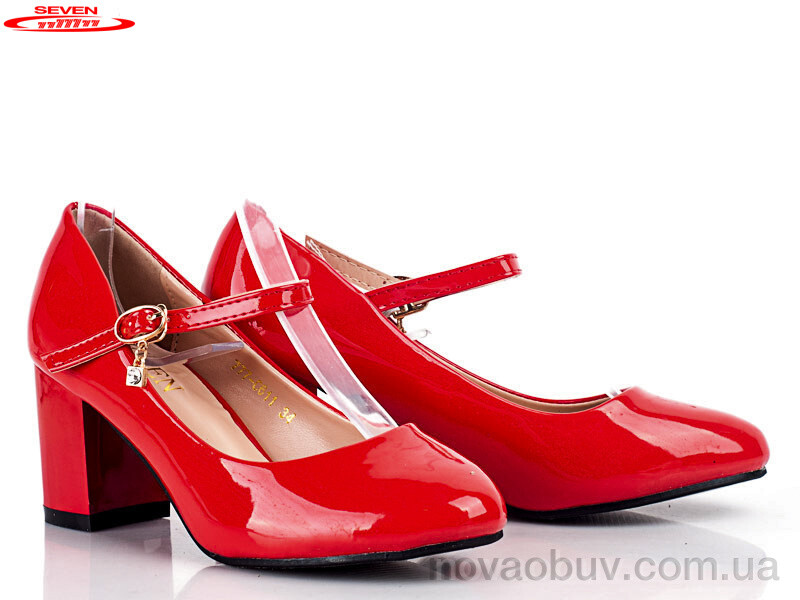 Туфлі Seven 777-C611 red