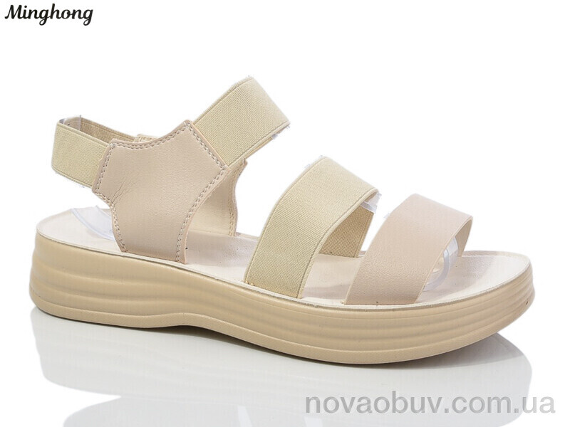 Босоніжки Minghong 7716-39 beige масажка