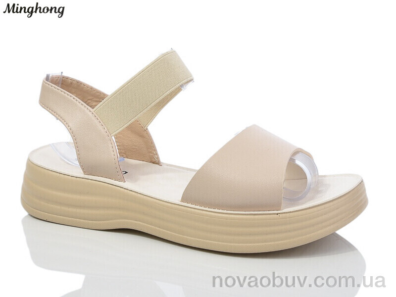 Босоніжки Minghong 7717-39 beige масажка