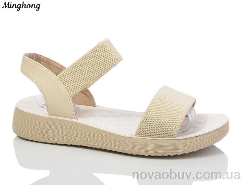 Босоніжки Minghong 7715-39 beige масажка