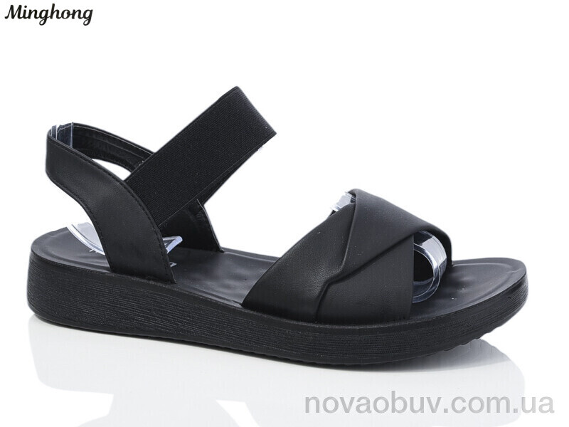 Босоніжки Minghong 7718-39 black масажка