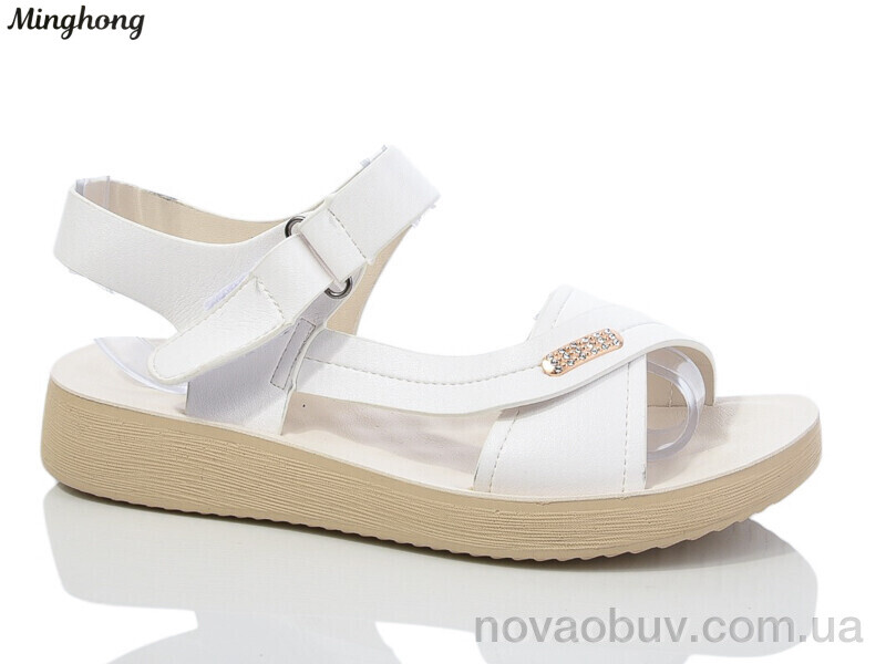 Босоніжки Minghong 7722-39 white масажка