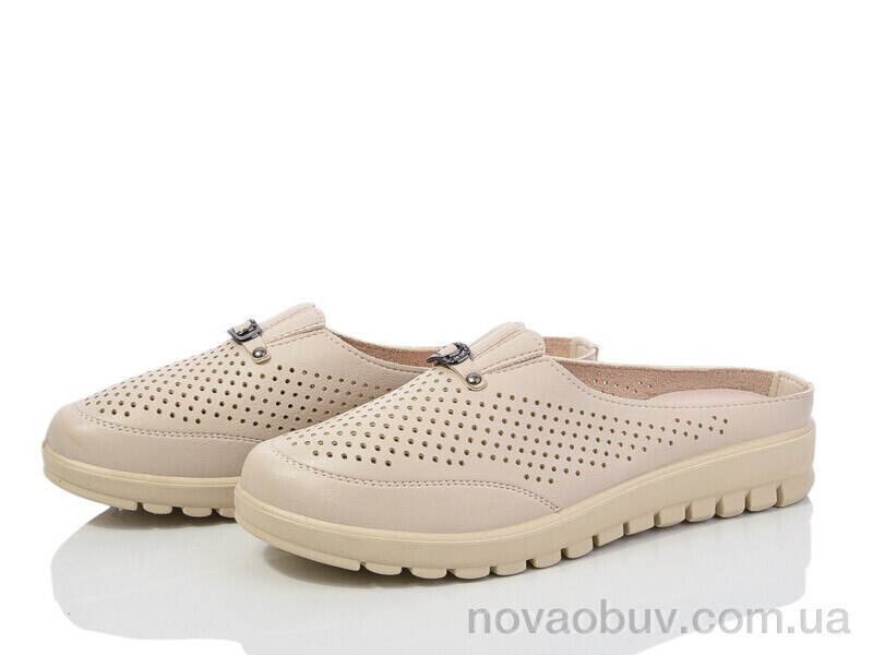 Шльопанці Baolikang 002-2 beige