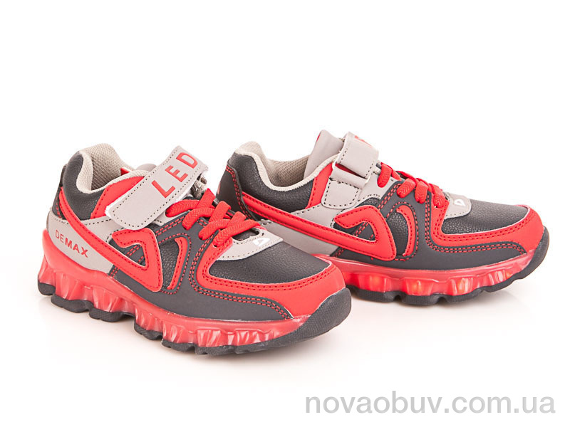 Кросівки Veer-Demax D8066-1 navy-grey-red