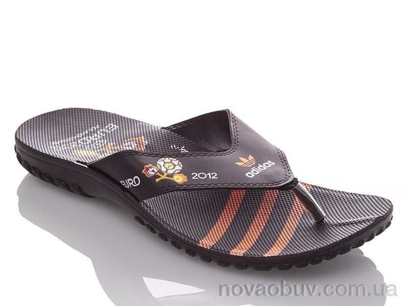 Шльопанці DeMur MA black-orange V