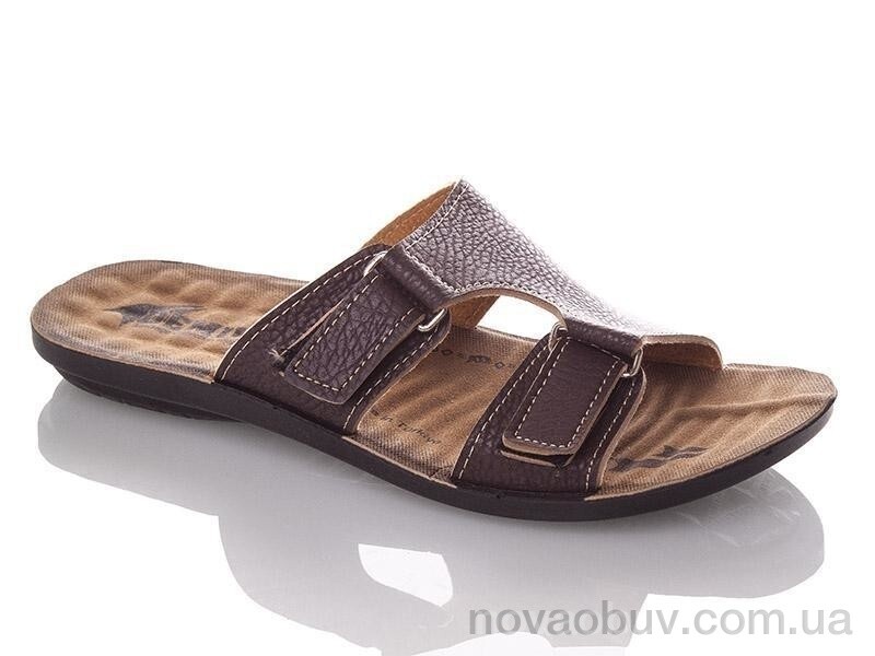 Шльопанці DeMur P5320-brown