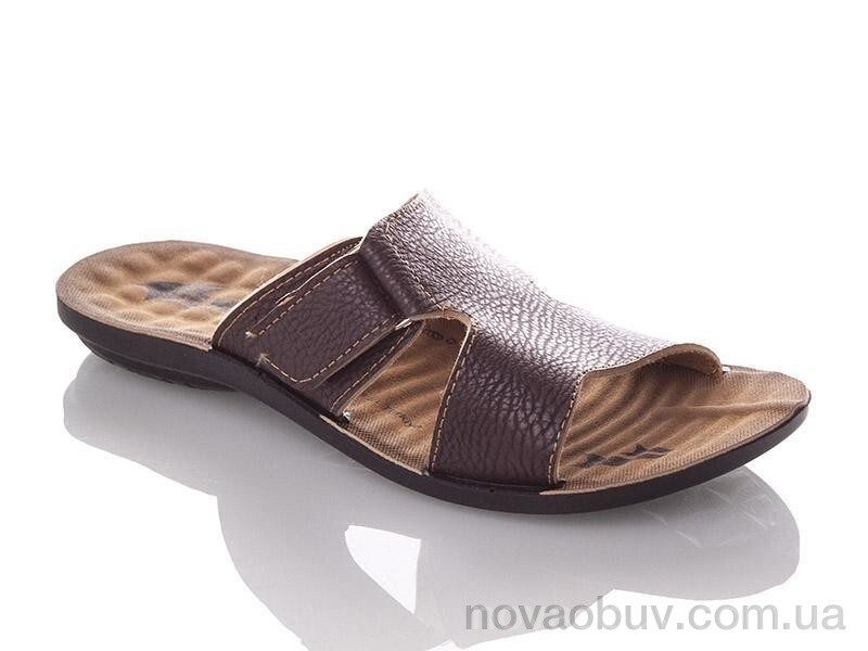 Шльопанці DeMur P5321-brown