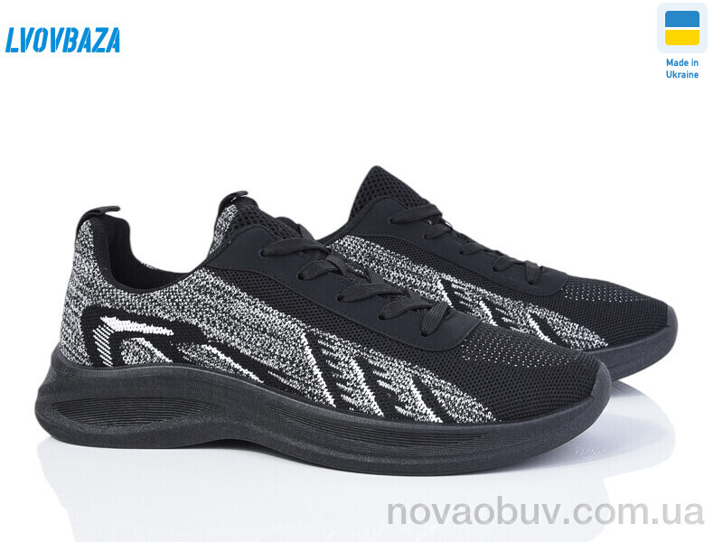 Кросівки Lvovbaza B&R 7000 чорний-сірий