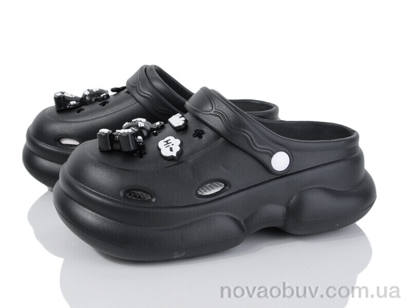 Кроксы Lion-Lu 8893 black