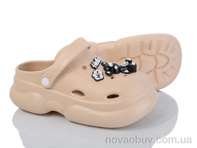 Кроксы Lion-Lu 8893 beige