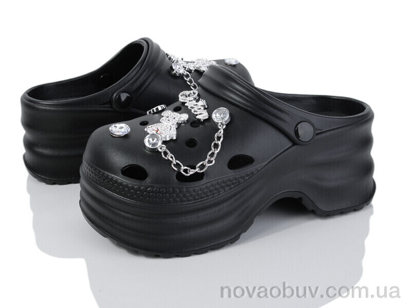 Крокси Lion-Lu 8897 black