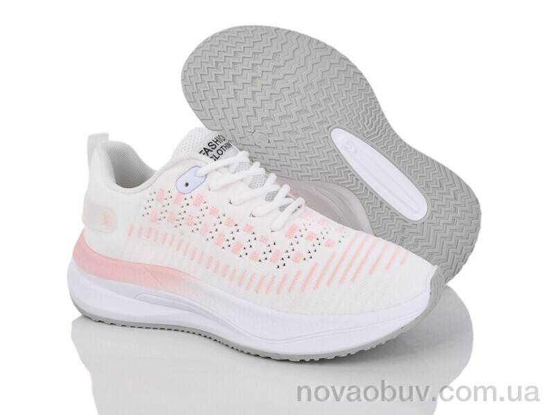 Кросівки Violeta 182-52 white-pink