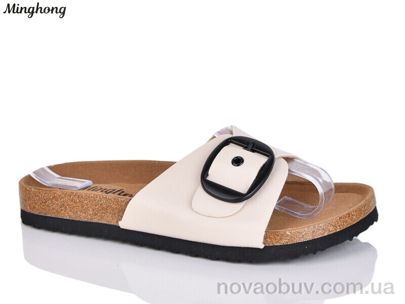 Шлепки Minghong 2501 beige