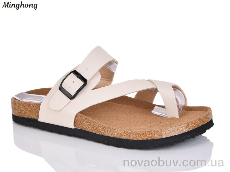 Шлепки Minghong 2503 beige