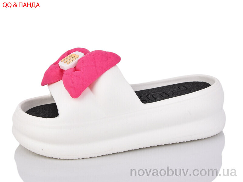 Шльопанці QQ&Панда 8508white