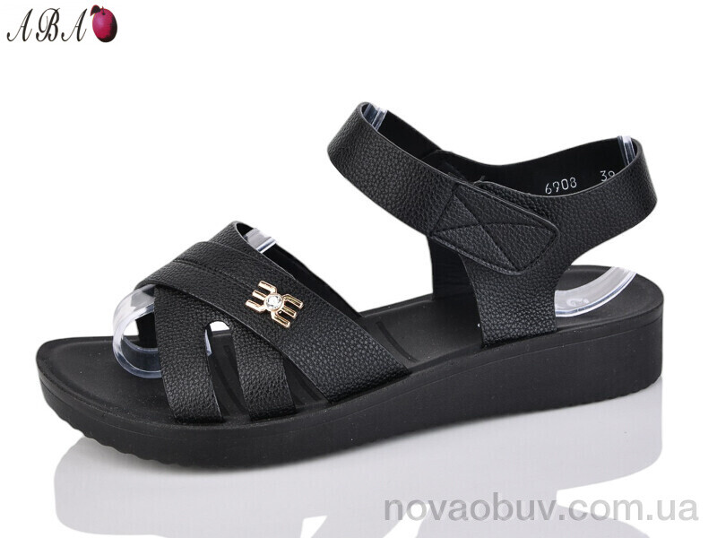 Босоніжки Aba 6908 black