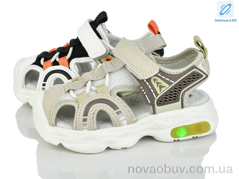 Сандалі Poni kids 2637-4B LED mix