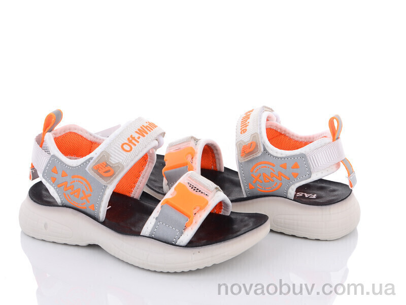 Сандалі Violeta DL47(B10) grey-orange