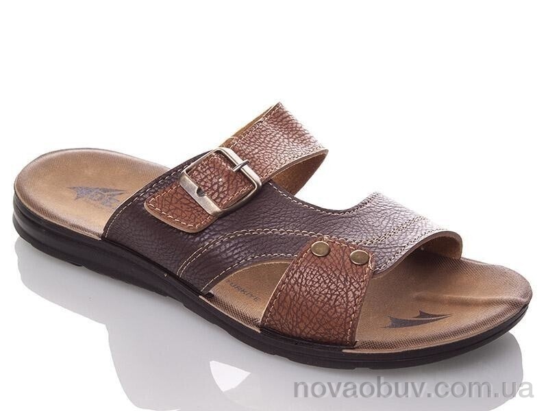 Шльопанці DeMur MK2026-2-6834 brown-camel