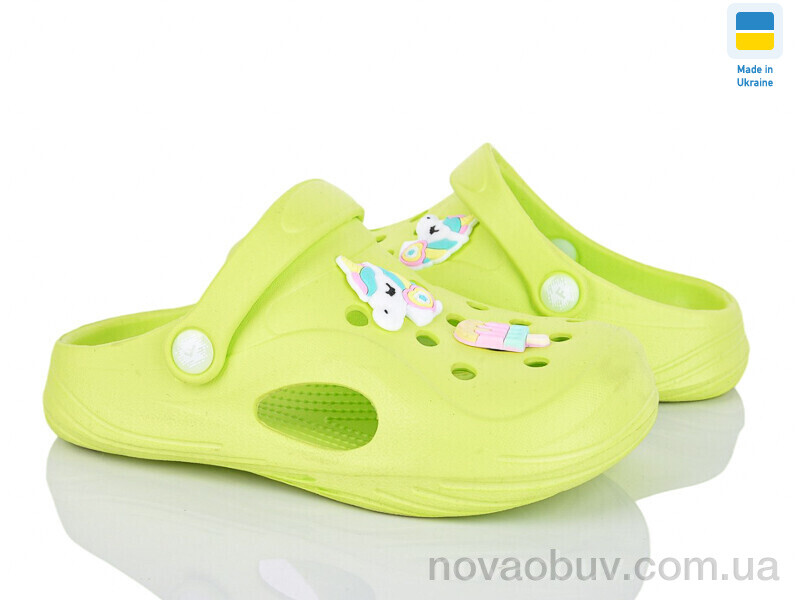 Крокси Inblue 412 салатовий