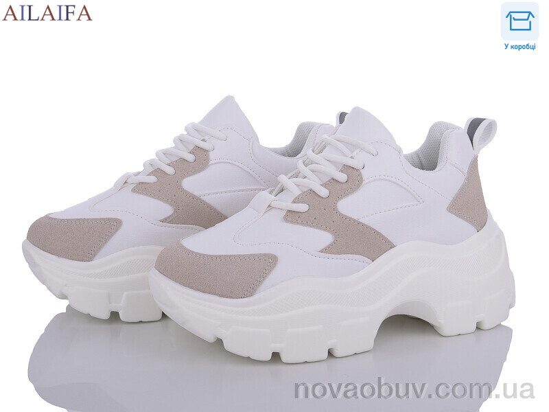 Кроссовки Ailaifa A53 white піна