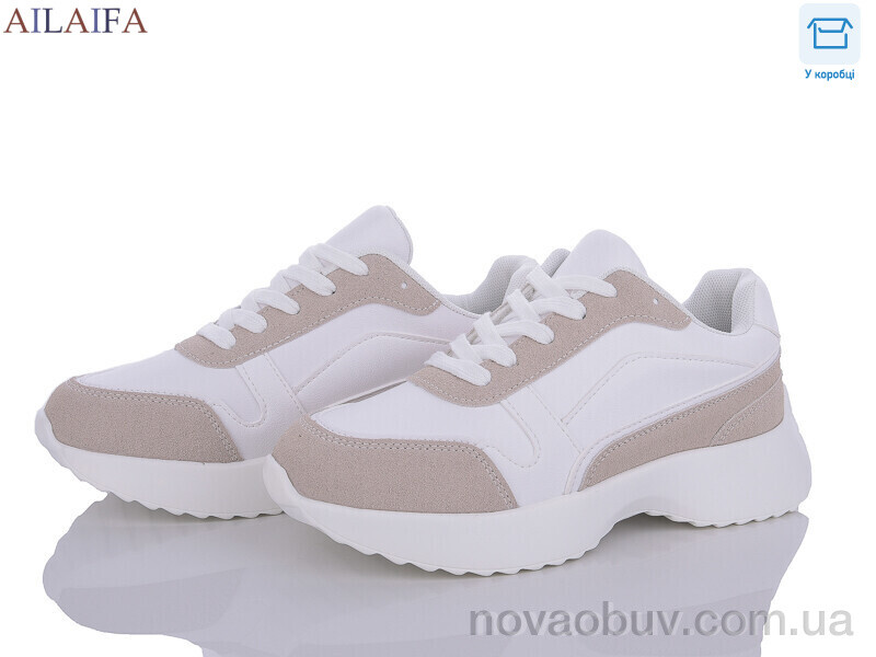 Кросівки Ailaifa A2365-1 white піна