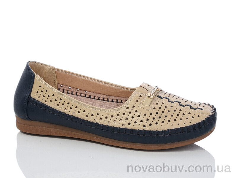 Туфлі Leguzaza 910 beige-blue