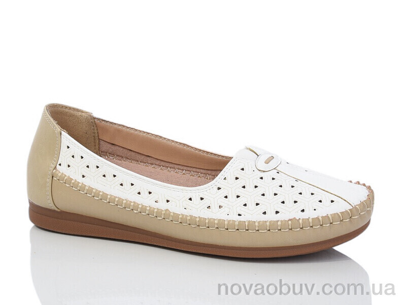 Туфлі Leguzaza 912 white-beige