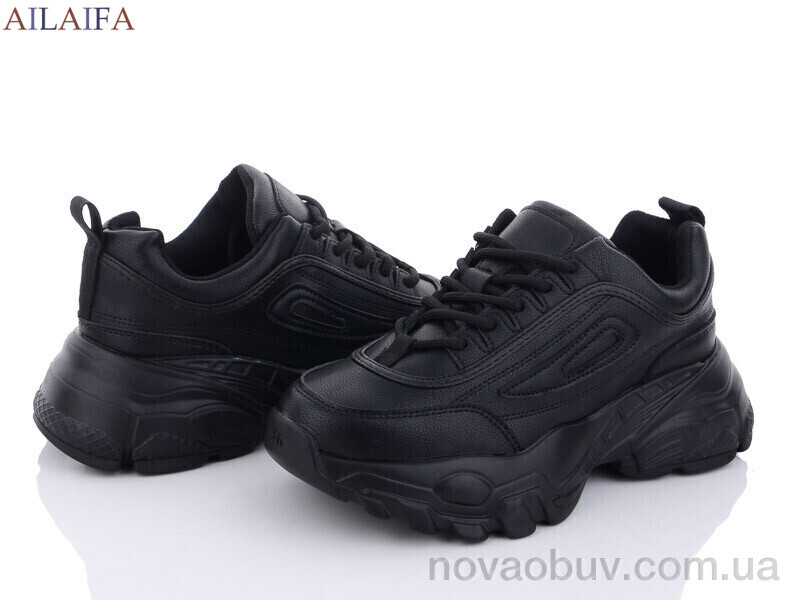 Кроссовки Ailaifa C01-1 black піна