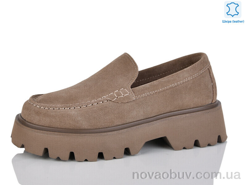 Туфлі Violeta D6172-12 khaki