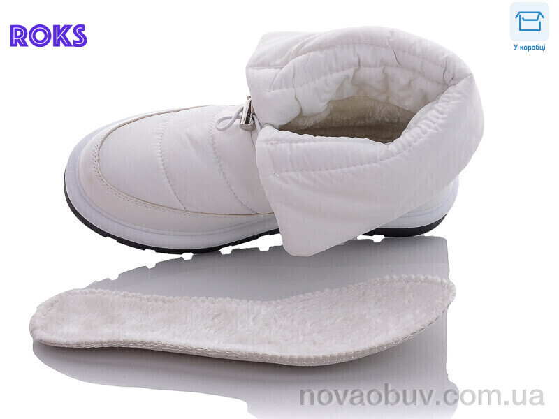 Дутики Roks CU216P white