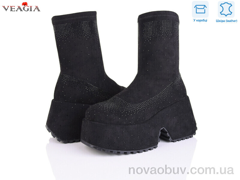 Чоботи Veagia-ADA 2538 black