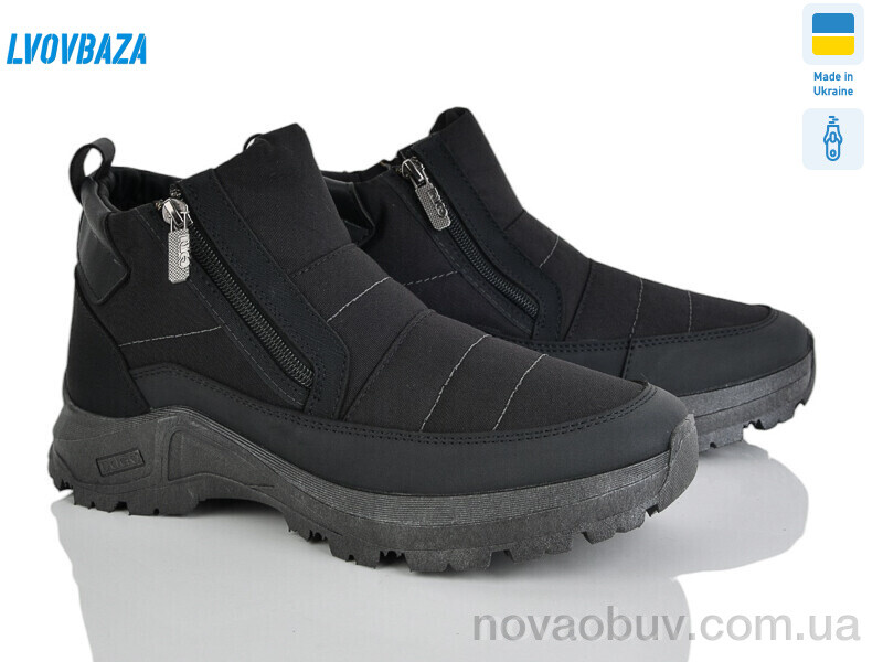 Дутики Lvovbaza Dago М28-04 чорний