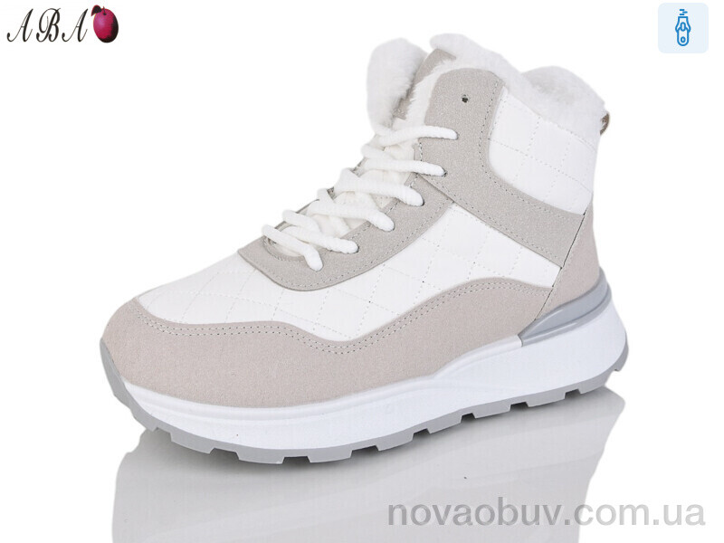 Черевики Aba 8711 white-grey
