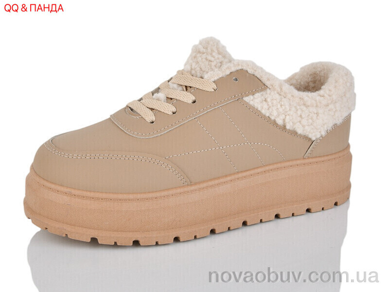 Кросівки QQ&Панда T018 brown