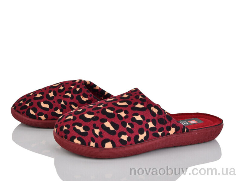 Капці Soylu NT002-4 bordo