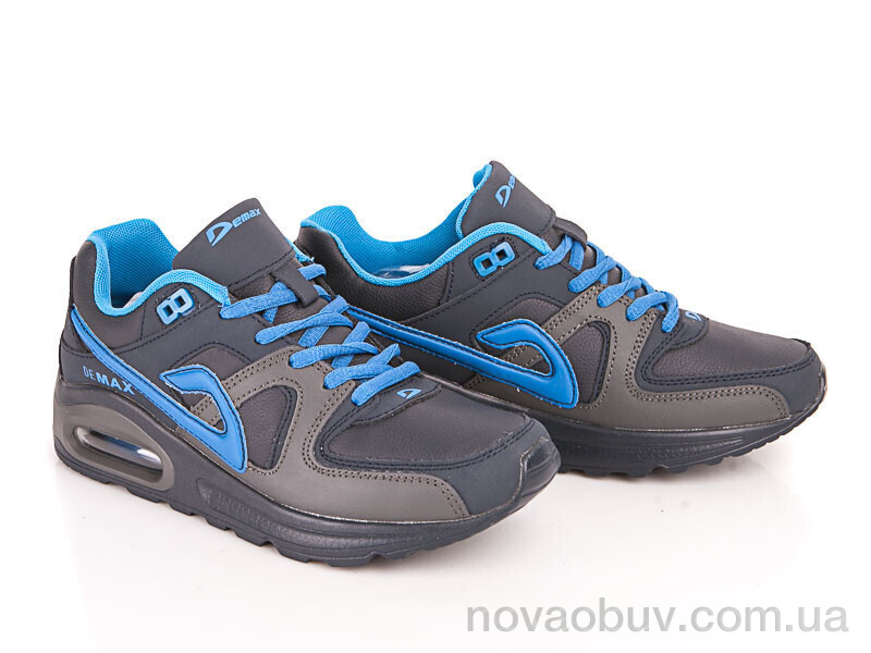 Кросівки Veer-Demax B3066-17 navy-d.grey-blue