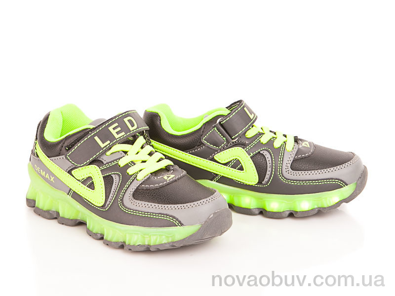 Кросівки Veer-Demax D8066-3 green-grey