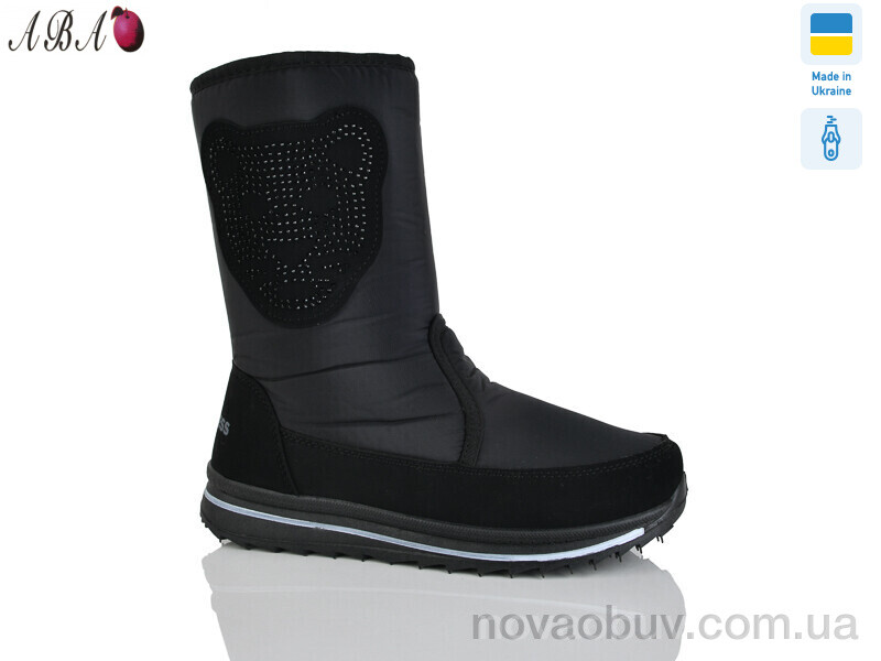 Чоботи Aba 3106 чорний