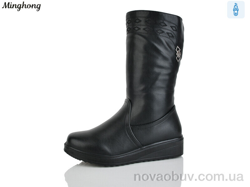 Чоботи Minghong 271 black