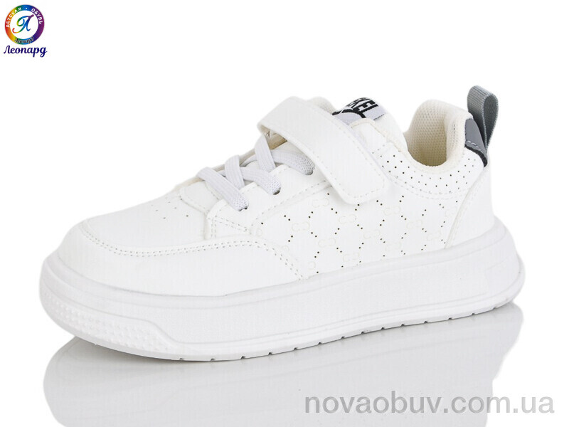 Кроссовки Леопард K04 white