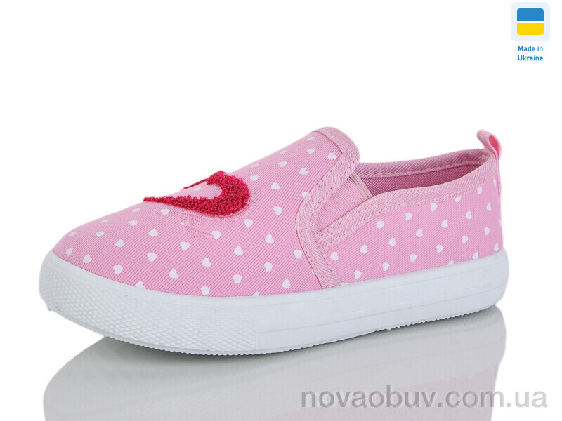 Слипоны M&L Alex14 Y6B рожевий